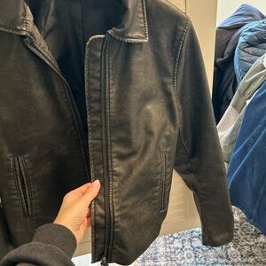 Womens HnM faux leather Jacket